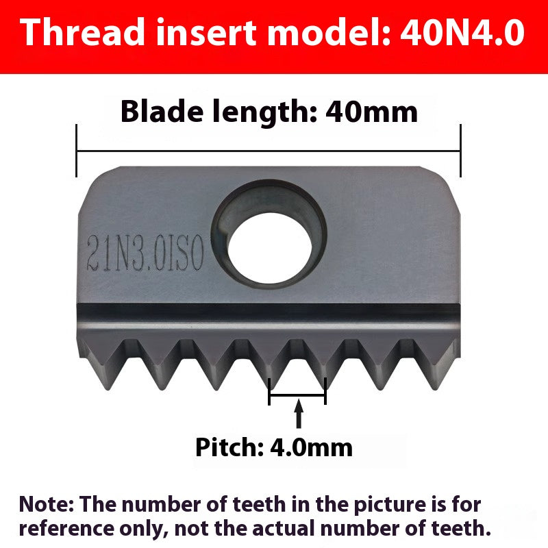 2060-SR00 machining center, thread milling shank, internal and external thread, comb shank, milling shank, lengthened single edge, double edge Shandong Denso Pricision Tools Co.,Ltd.